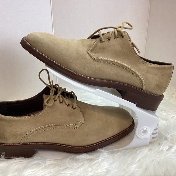Cole Haan Men’s Lace Up Shoes. Size 8 Tan Suede - Picture 3 of 6